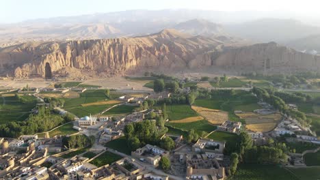 drone footage from buddha of bamyan january 12, ?2022