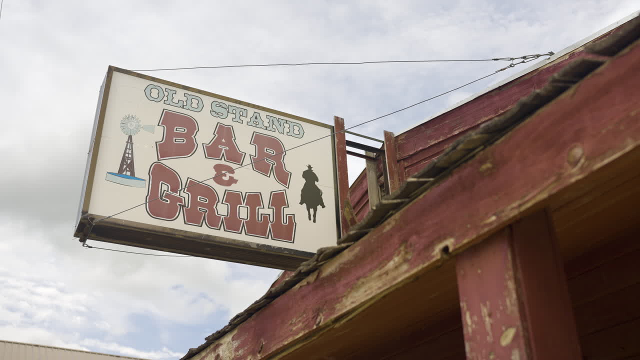 Old Stand Bar & Grill Sign