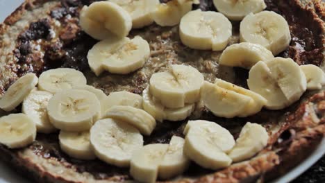 delicious banana oatmeal pancakes