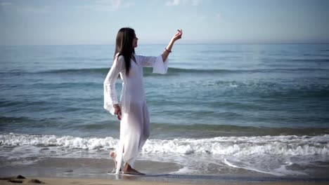 Woman-on-Beach-Dancing-36