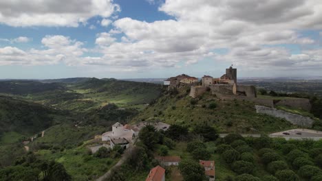 Portugal,-Stadt-Palmela,-Luftaufnahme-03