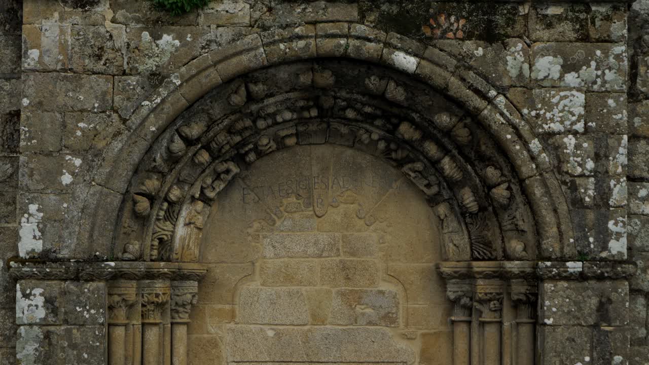 Ancient Stone Archway of a Church