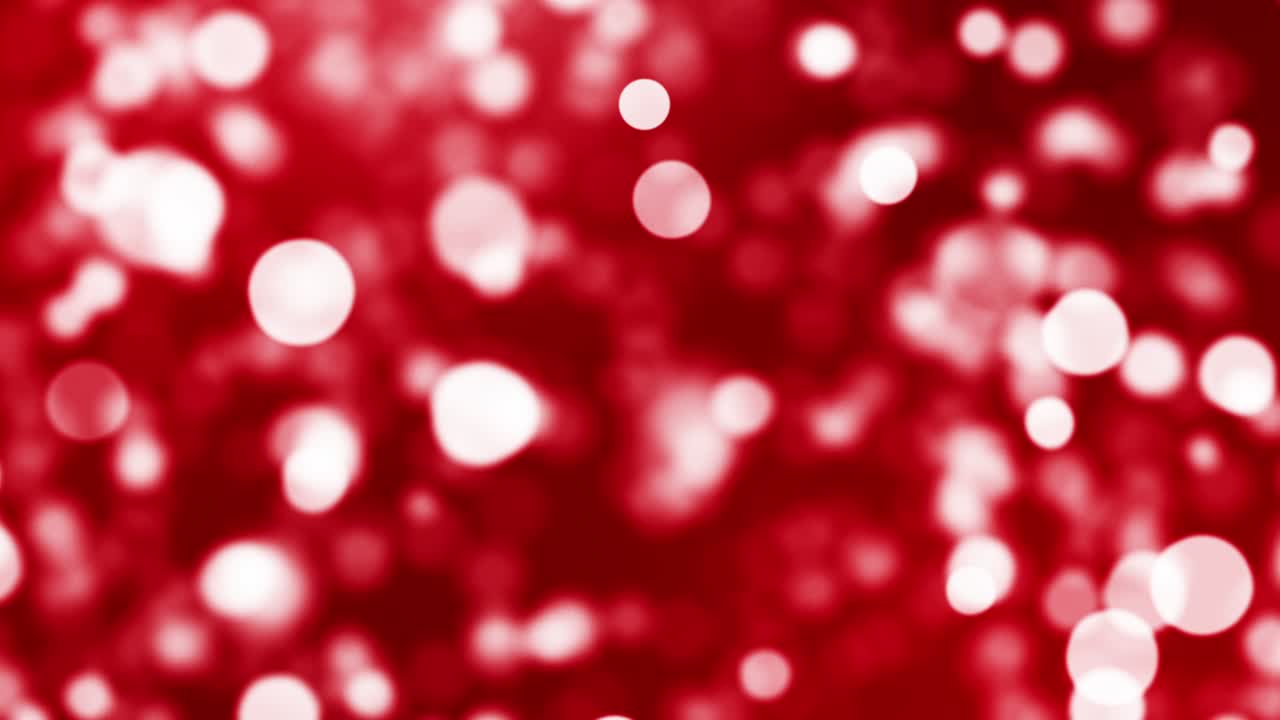 은 색의 입자가 상승하는 4k 영상