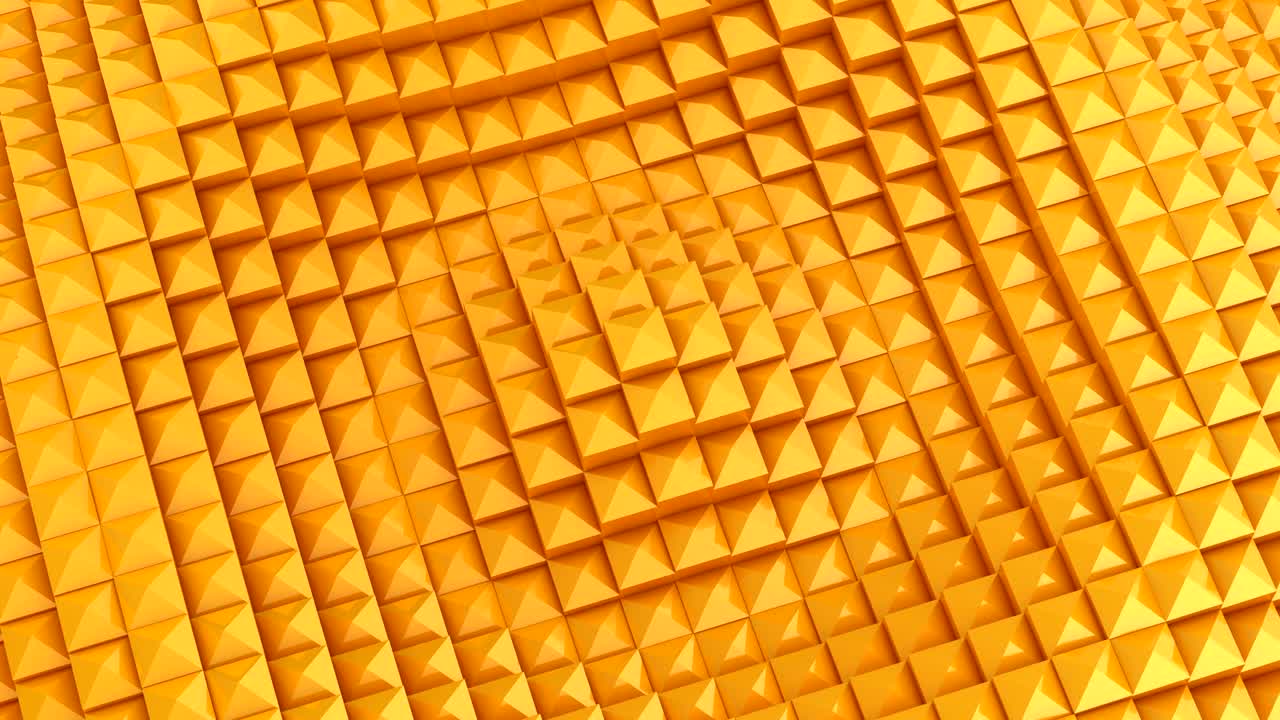 los cuadrados formaron una onda