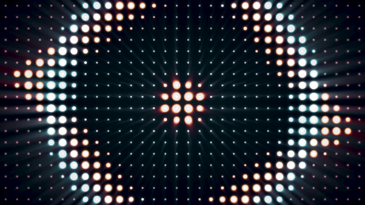 Motivo astratto per spettacolo di luci