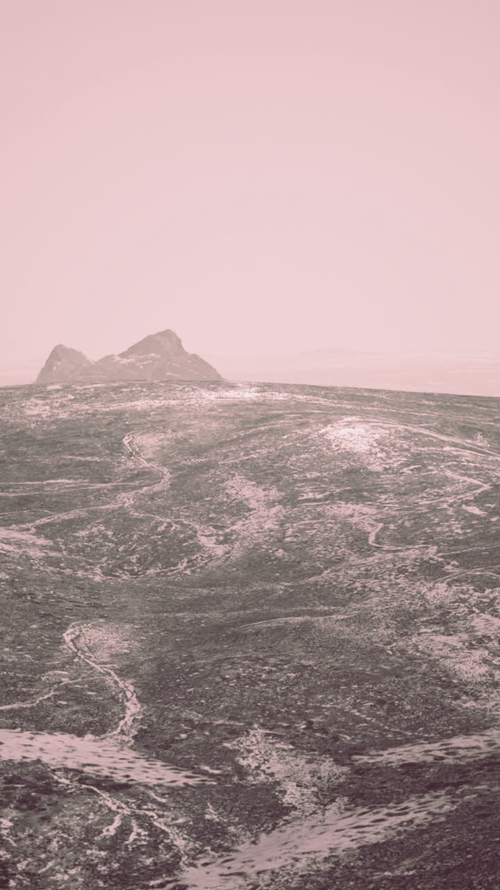 paisaje de montaña de invierno