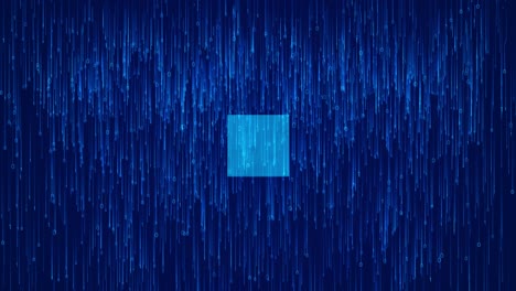 digital grid motherboard energy waves data processing network in cpu computing loop animation.