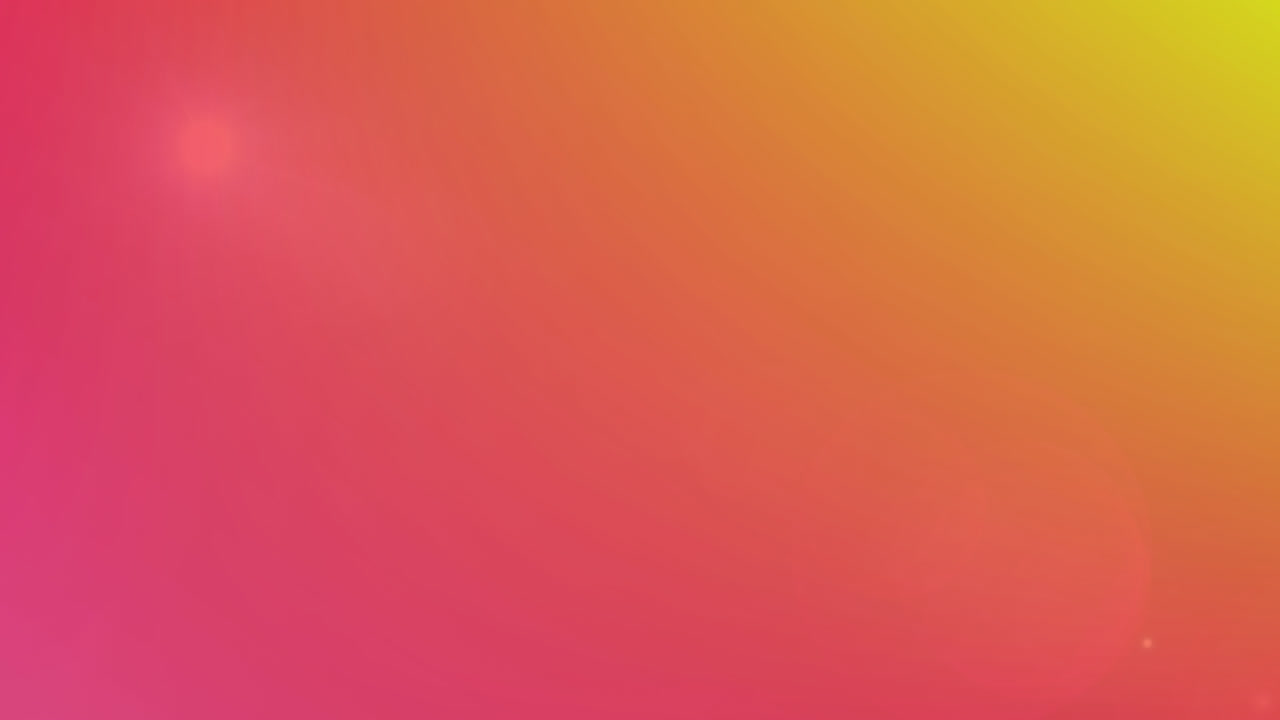 animación de fondo de gradiente rojo y amarillo con espacio de copia