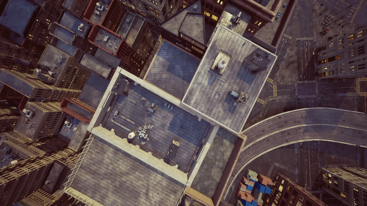 바쁜 도시 의 고각상