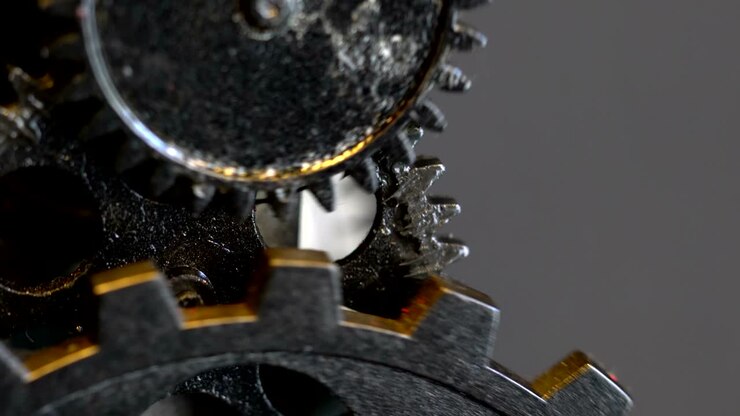 Rusty Retro Mechanic Clock Gears