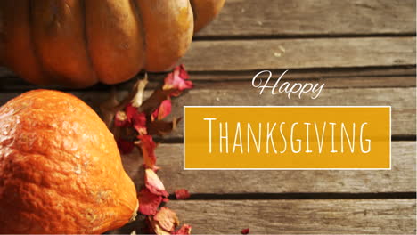 cyfrowo wygenerowane wideo happy thanksgiving 4k