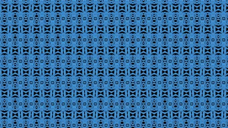 blue and black geometric pattern