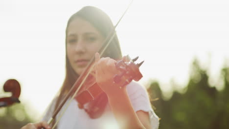 haciendo música hermosa