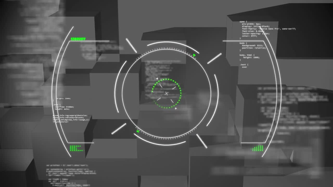 회색 배경에서 카메라를 통해 보기