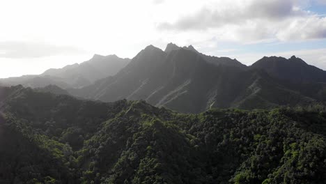 Cook-Island---Rarotonga-View-of-the-mountain-at-400-meters-altitude