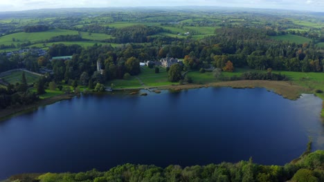 Castillo-Leslie-Estate,-Glaslough,-Monaghan,-Irlanda,-Octubre-De-2021