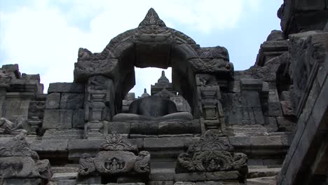 Templo-De-Borobudur,-Sitio-Del-Patrimonio-Mundial-De-La-Unesco,-Java-Central,-Indonesia,-Templo-Budista