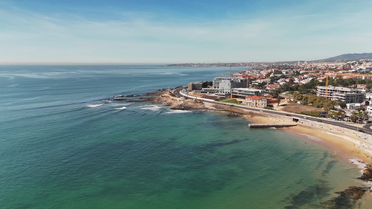Coastal Cityscape and Ocean View