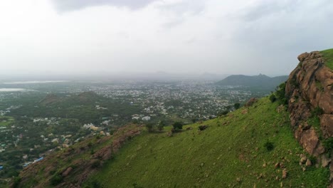 VELLORE-MOUNTAINS-WITH-its-unique-mix-of-Greenery-and-Rocky-tops-captured-with-Phantom-4-pro-4-K-drone-down-sampled-from-60-Fps-footage