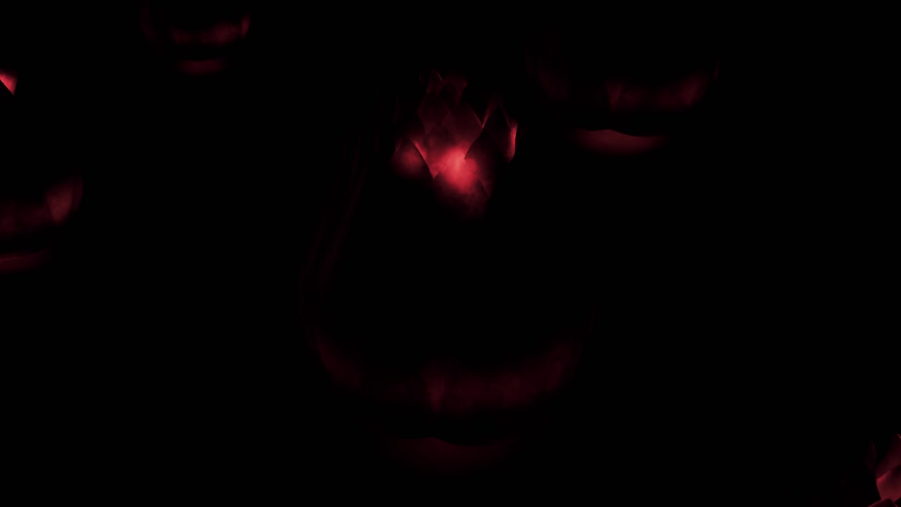 flores de loto rojas en la oscuridad