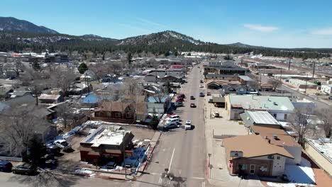 aerial high over williams arizona