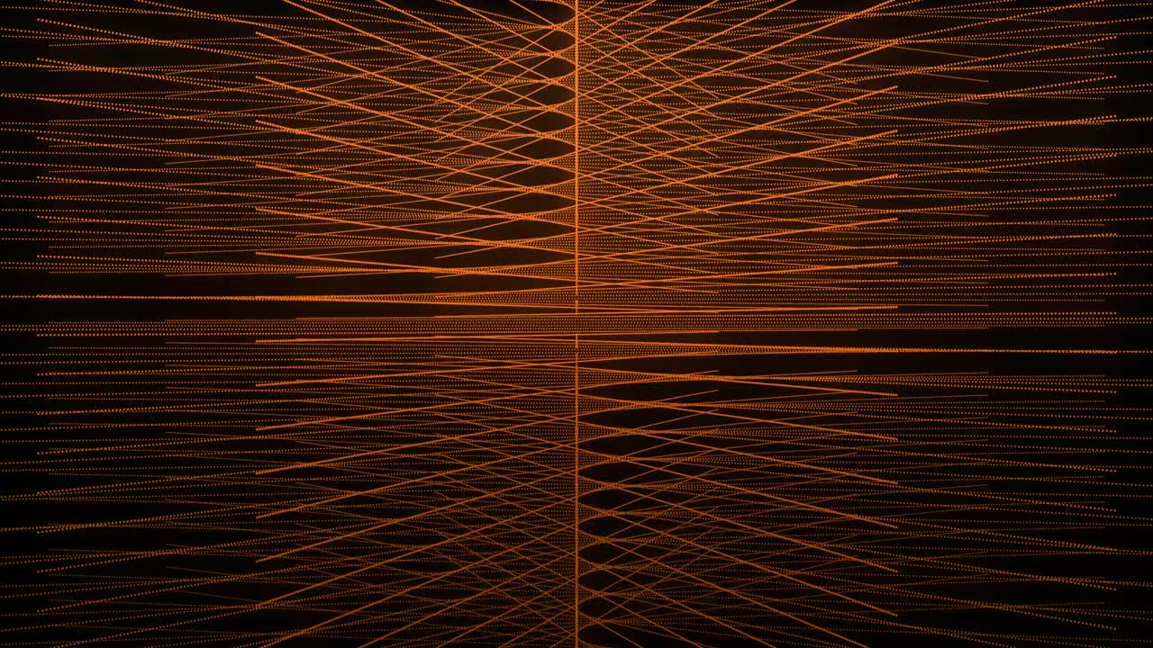 오렌지색 점 모양 패턴 애니메이션 모션 그래픽