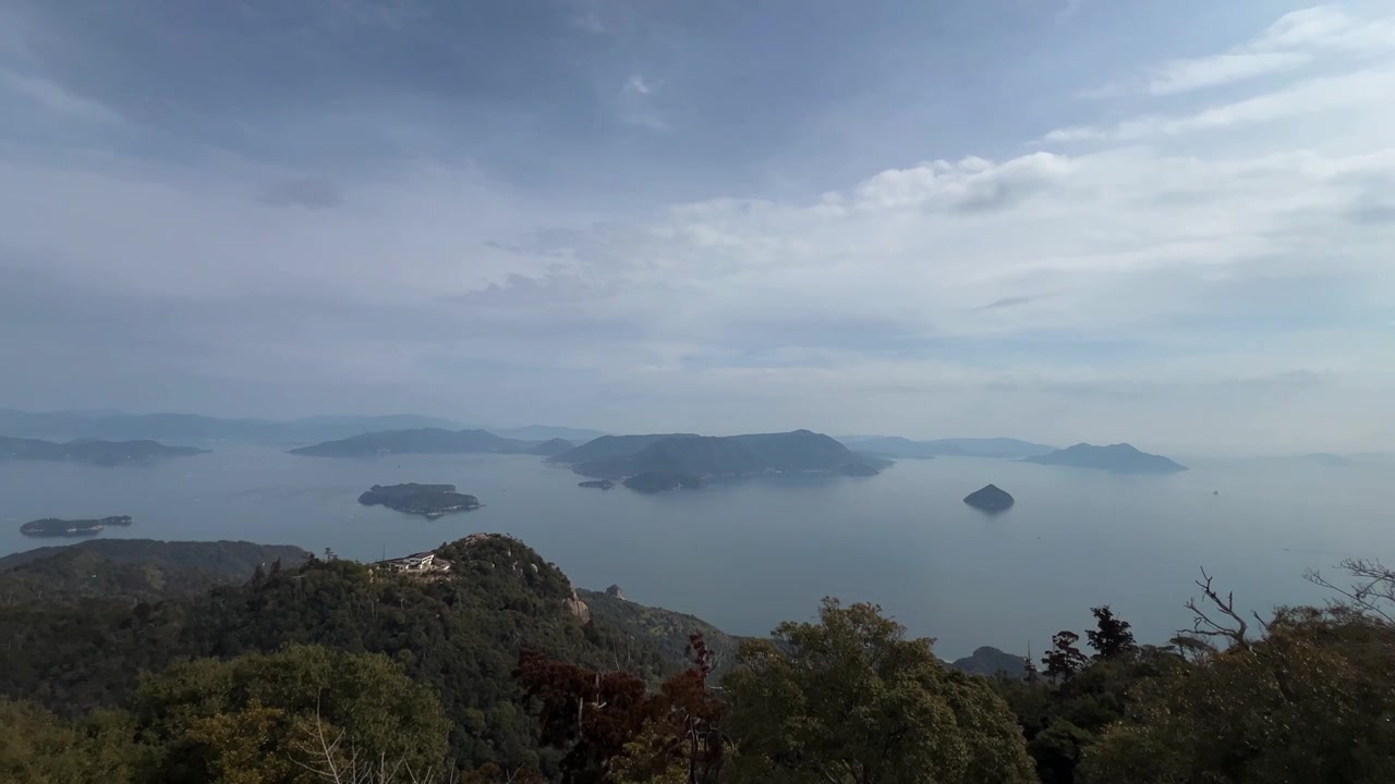 Miyajima Mt Misen Scenic Viewpoint Japan