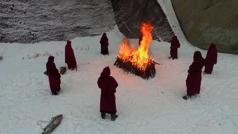 winter ritual ceremony