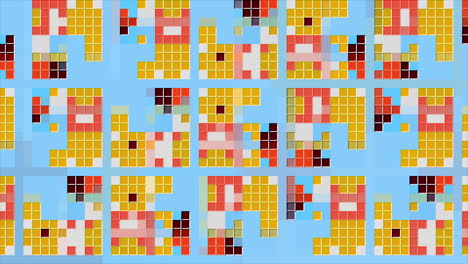 pixelated pattern