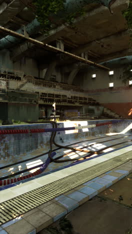 piscina abandonada