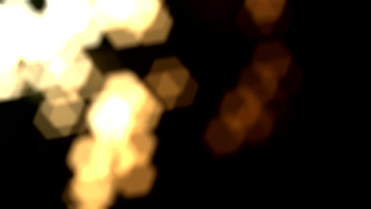 luz dorada celestial bokeh