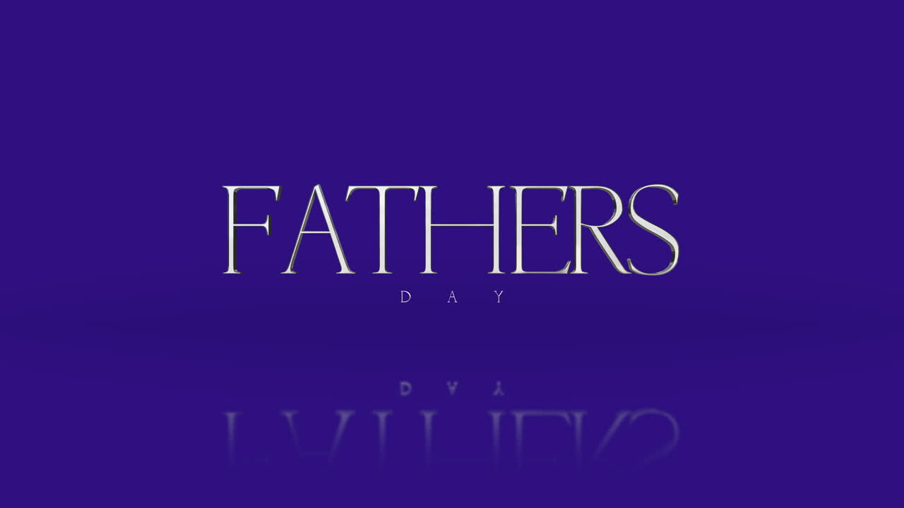 Testo elegante Festa del Papà su sfumatura viola
