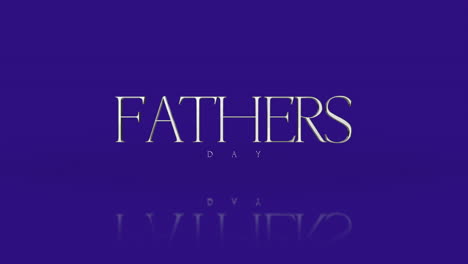 elegance fathers day text on purple gradient