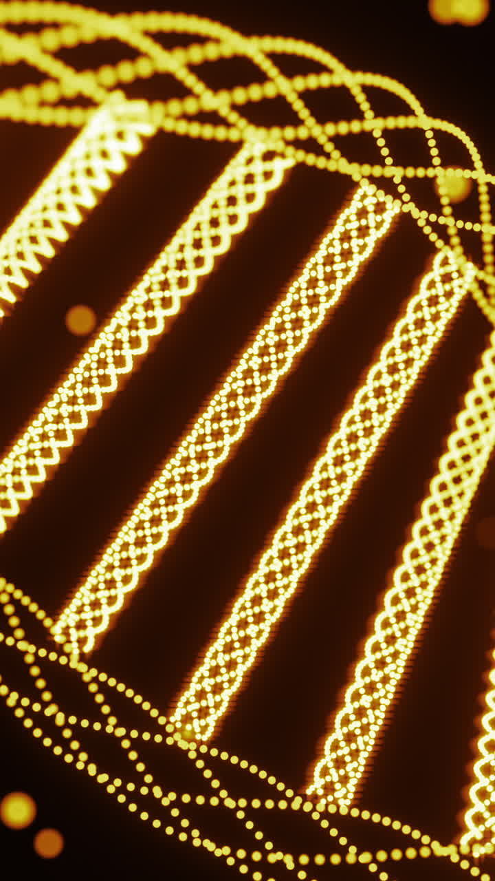 Golden DNA Visualization