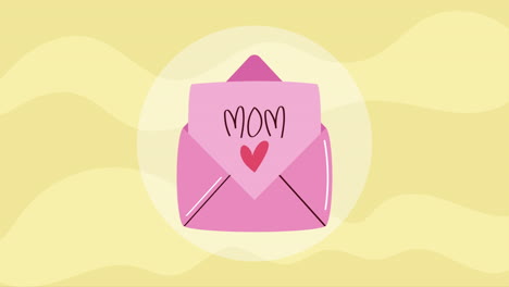 el amor en el corazón de la mamá animación de cartas