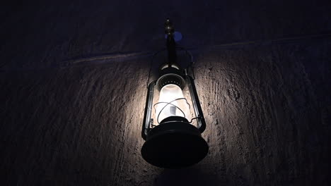 Traditional-arabic-lantern-at-an-old-street-in-old-Dubai-located-in-Al-Fahidi-Historical-Neighbourhood