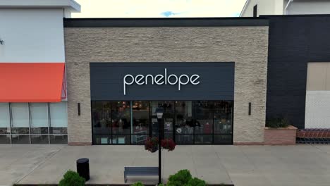penelope clothing boutique store front