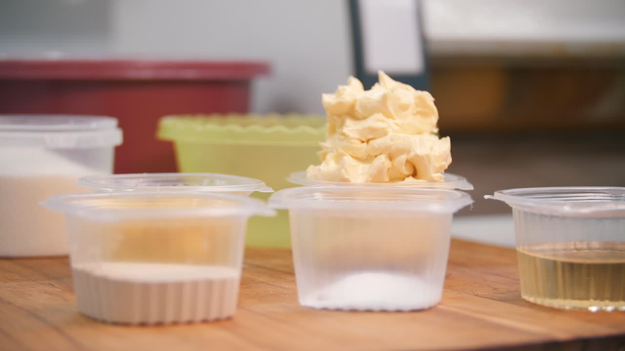 베이킹 재료 준비