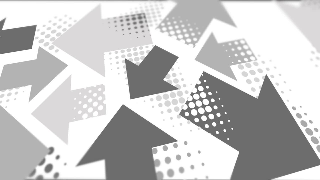 flechas grises corriendo