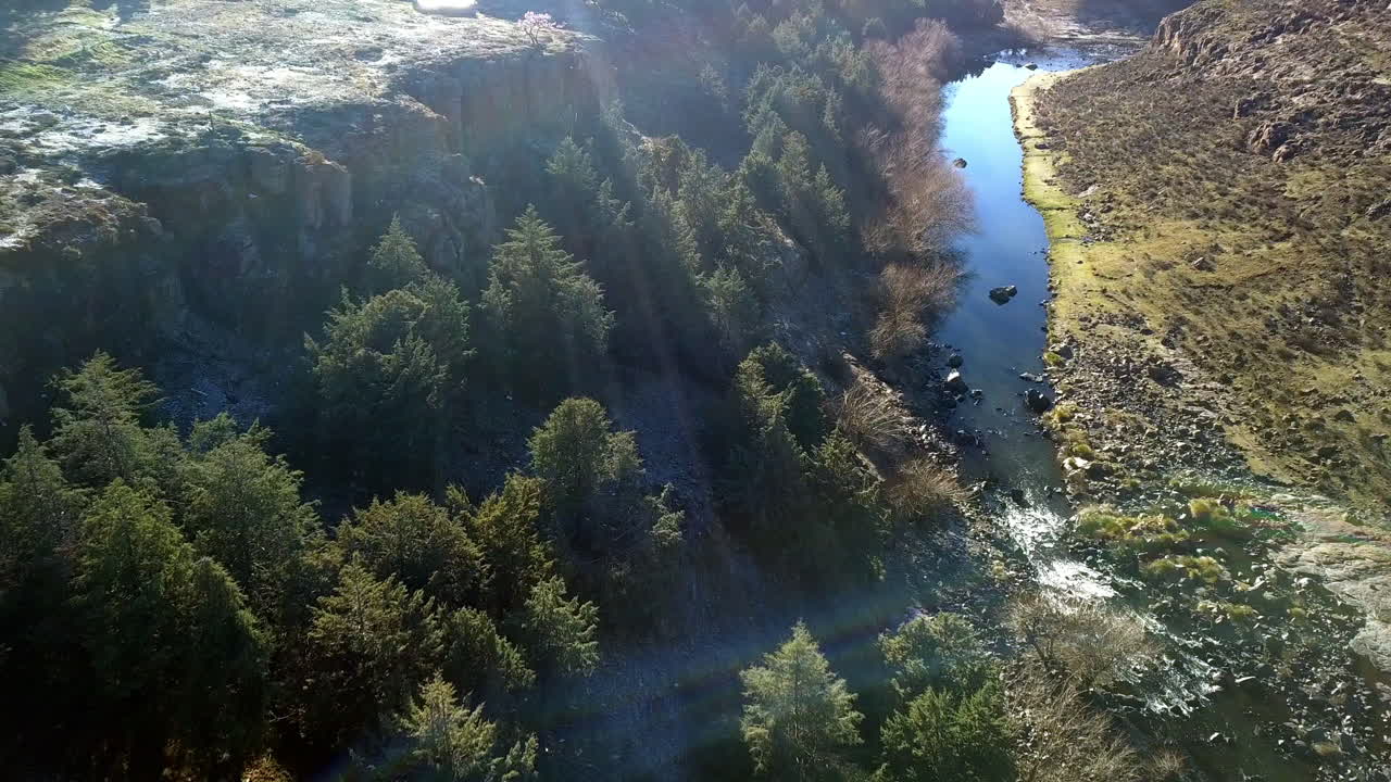Chasing down the river