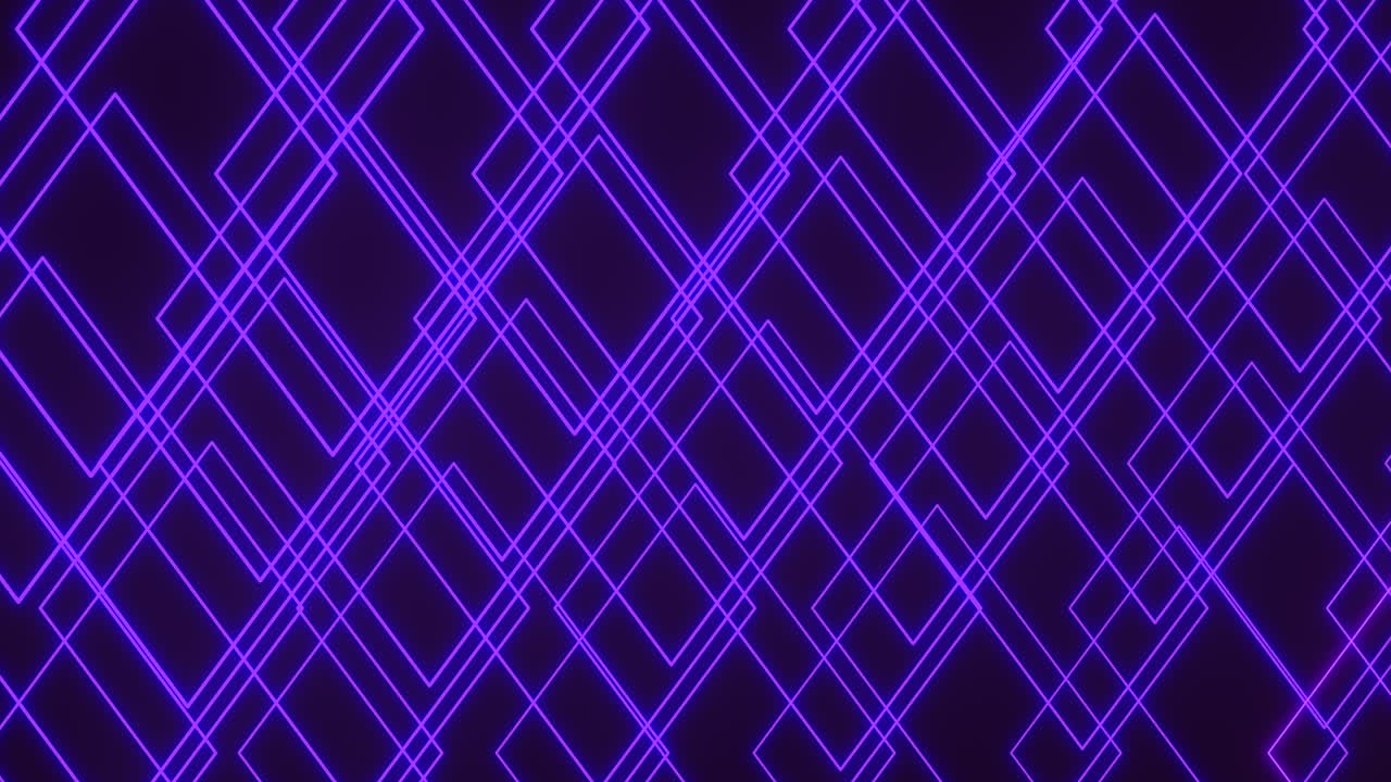 Purple diamond pattern on black background