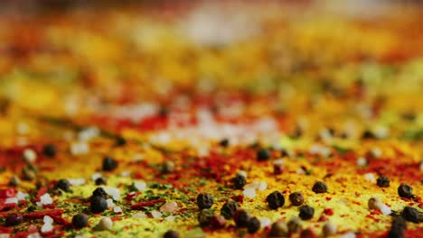 aromatic spices on table