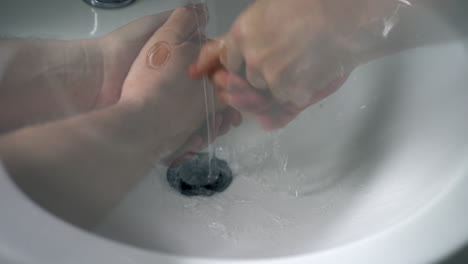 Hand washing corona virus prevent spreading of disease lots of hands