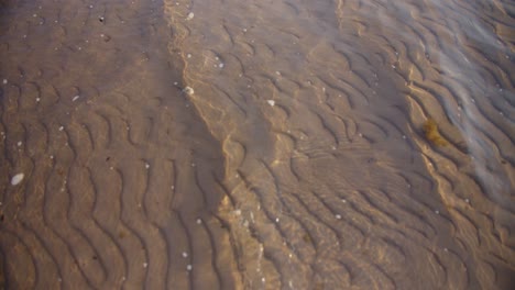 Sandstruktur-Und-Wasserwellen