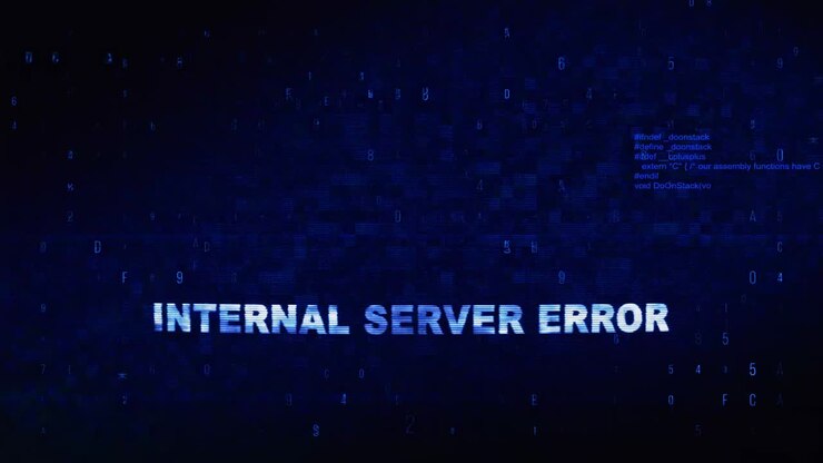 Intern serverfejl