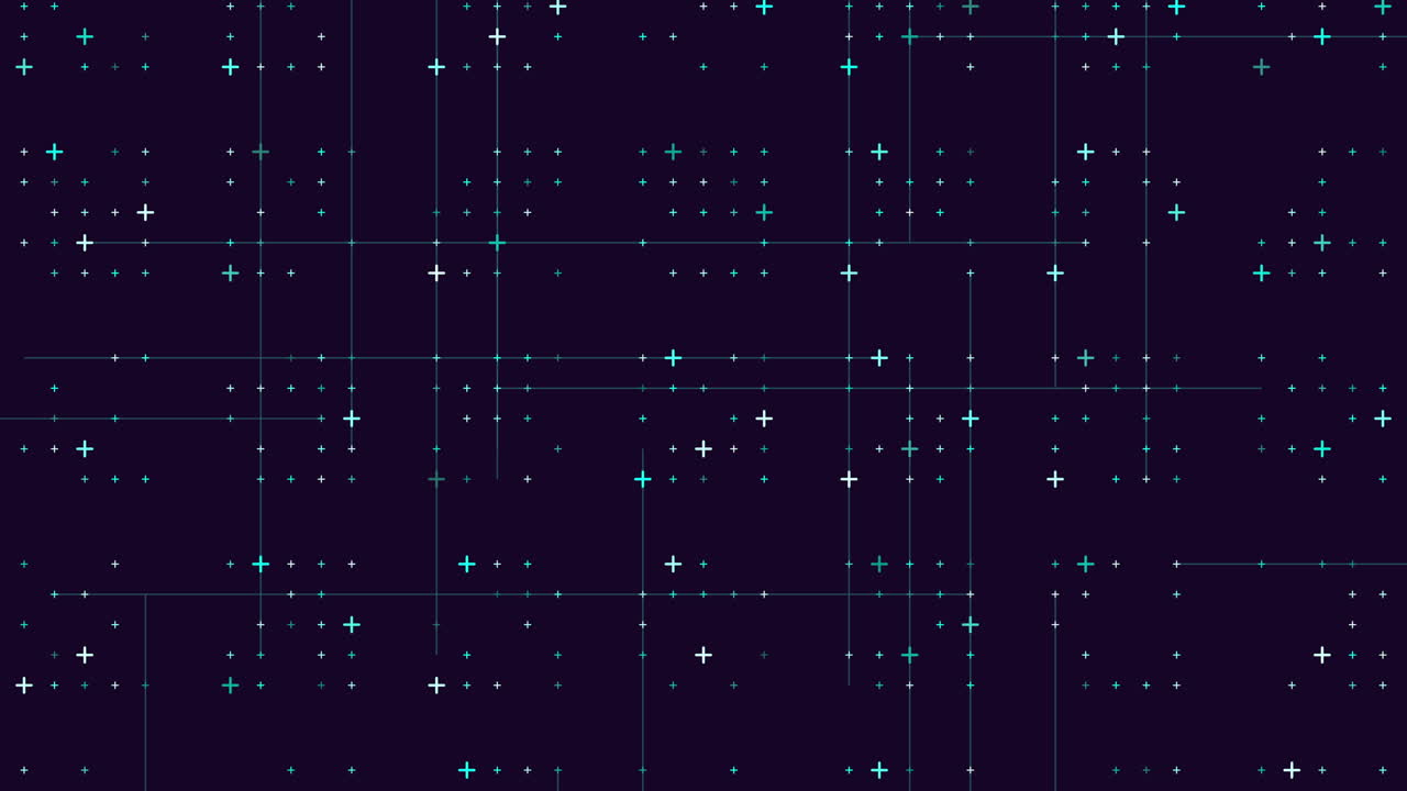 Vibrant dot pattern on dark blue background - visually striking and intricate