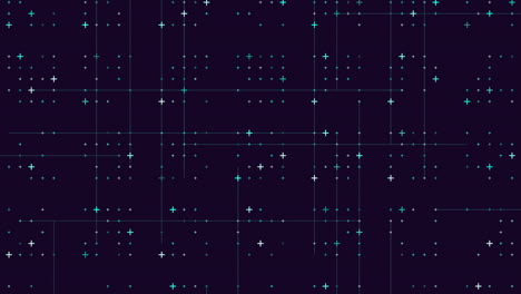 vibrant dot pattern on dark blue background - visually striking and intricate