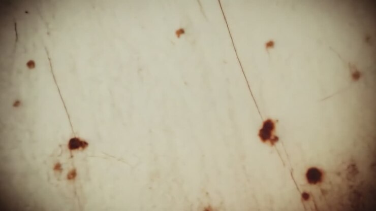 Extreme Close-Up of Skin with Pores and Hairs