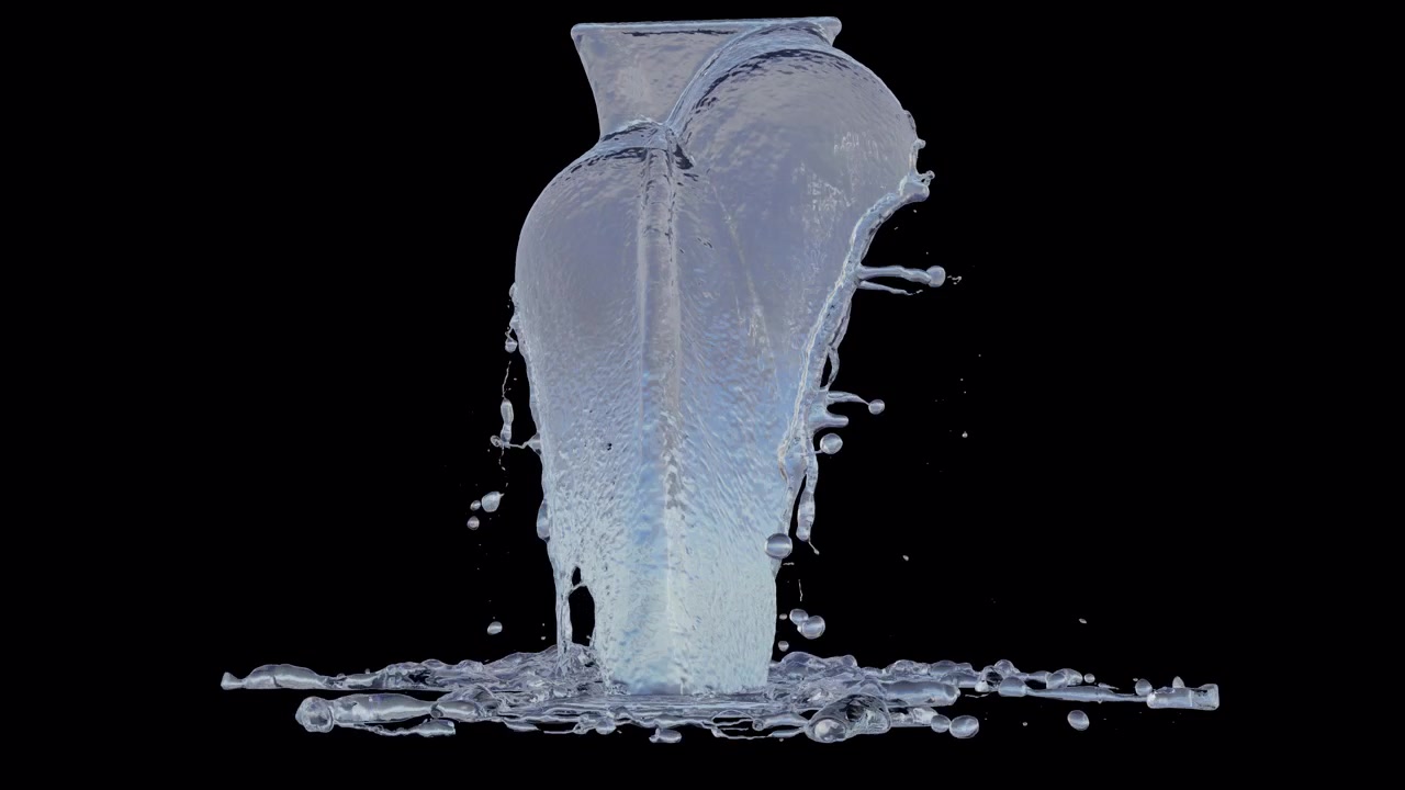 Капли воды на прозрачном фоне