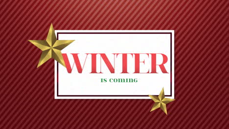 Winter-Is-Coming-with-gold-stars-on-red-striped-background